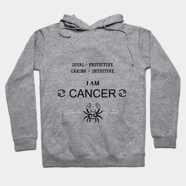 Cancer horoscope 01 Hoodie by 2 souls